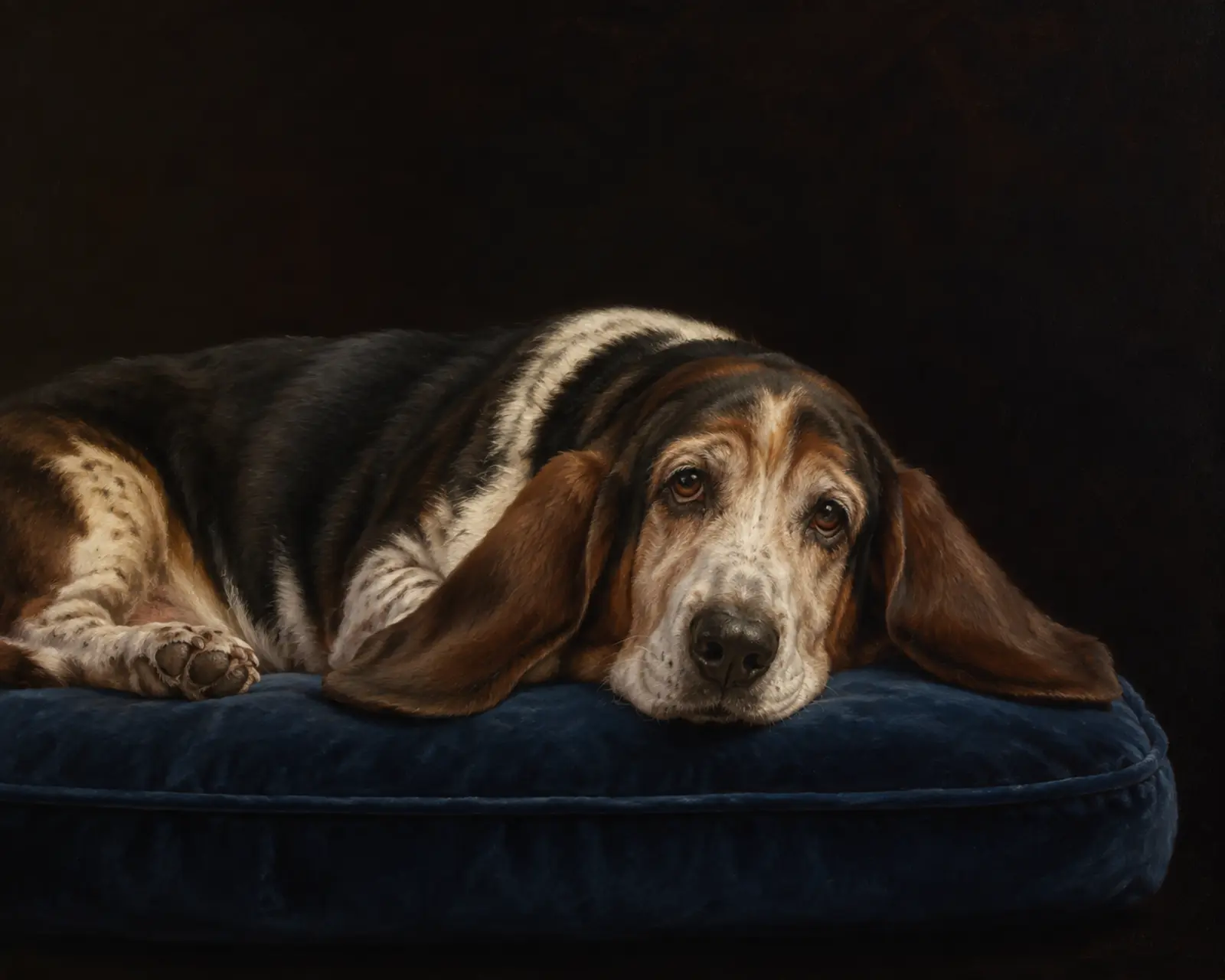 At Ease portrait style