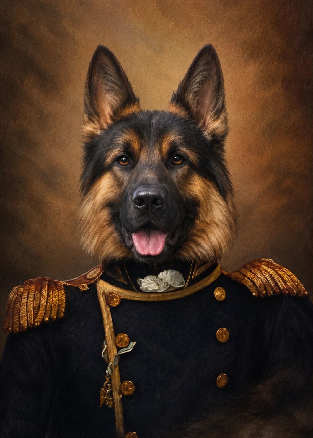 Commander portrait style