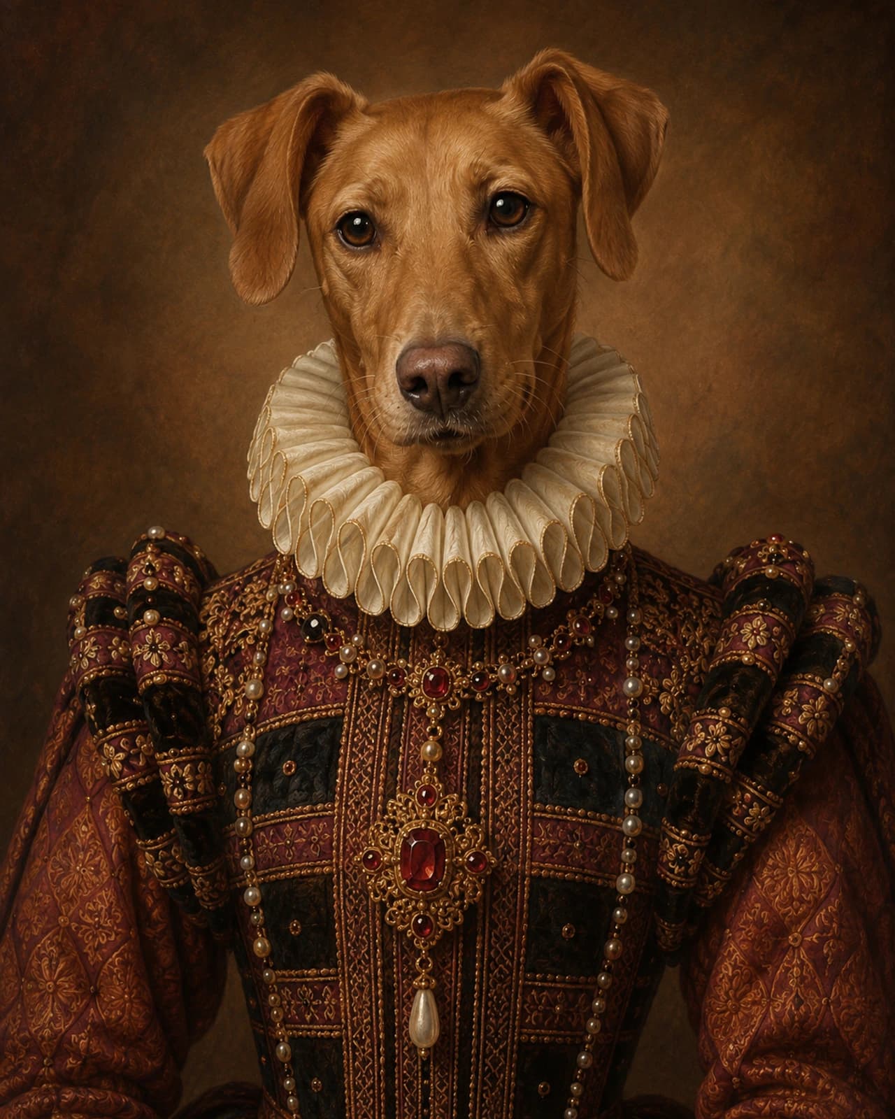 Countess portrait style