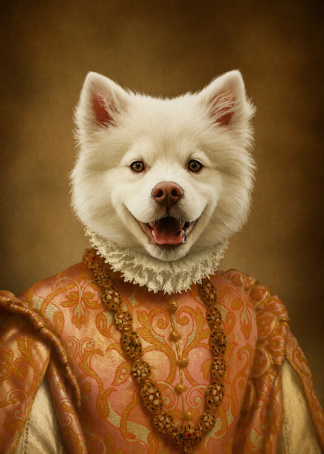 Heiress custom pet portrait