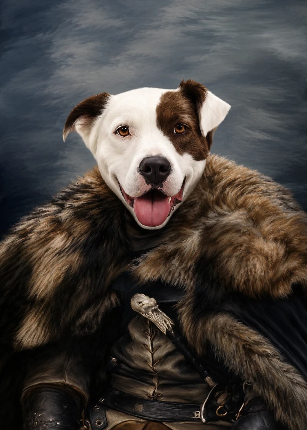 Jon Paw portrait style