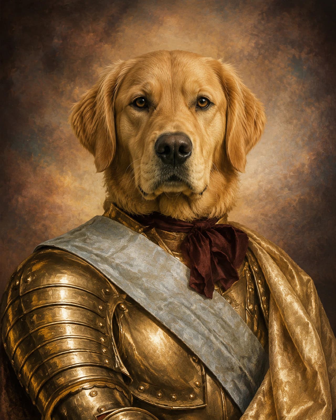 Knight portrait style