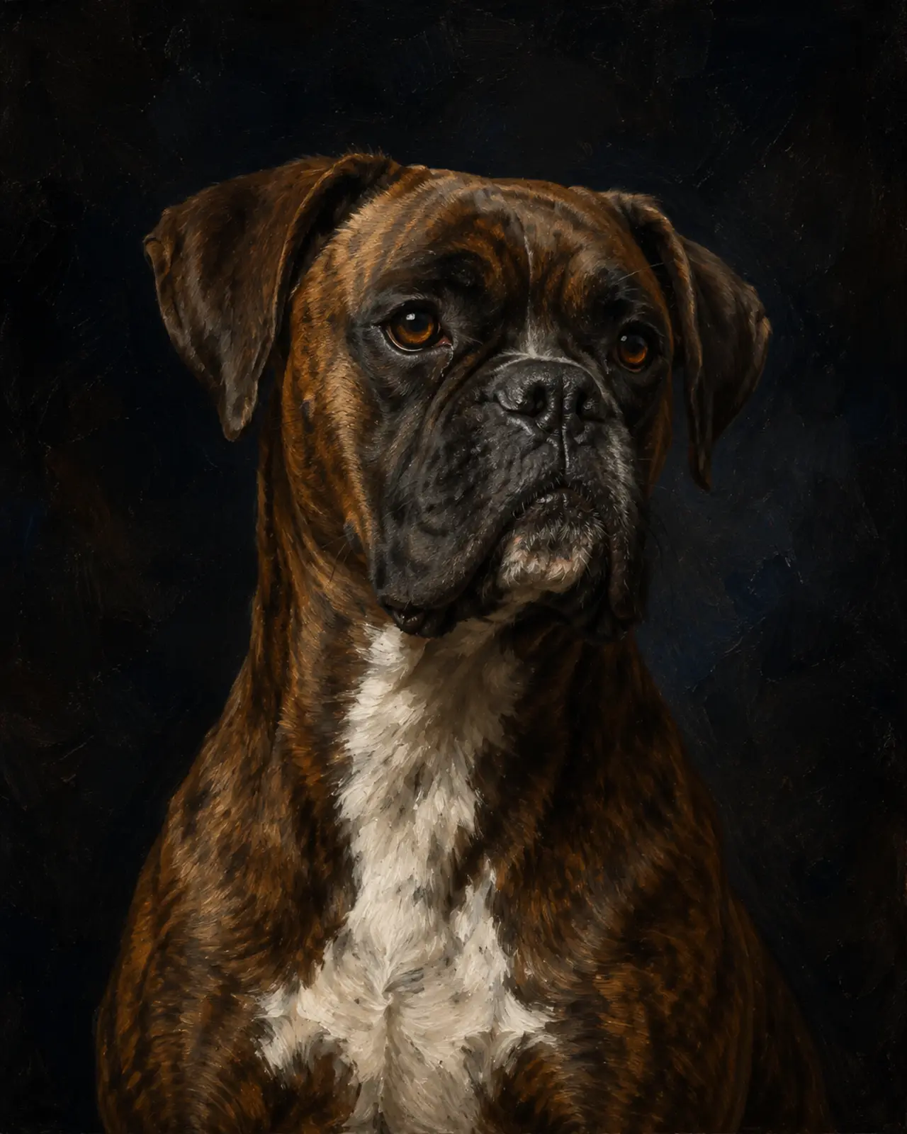 Signature custom pet portrait