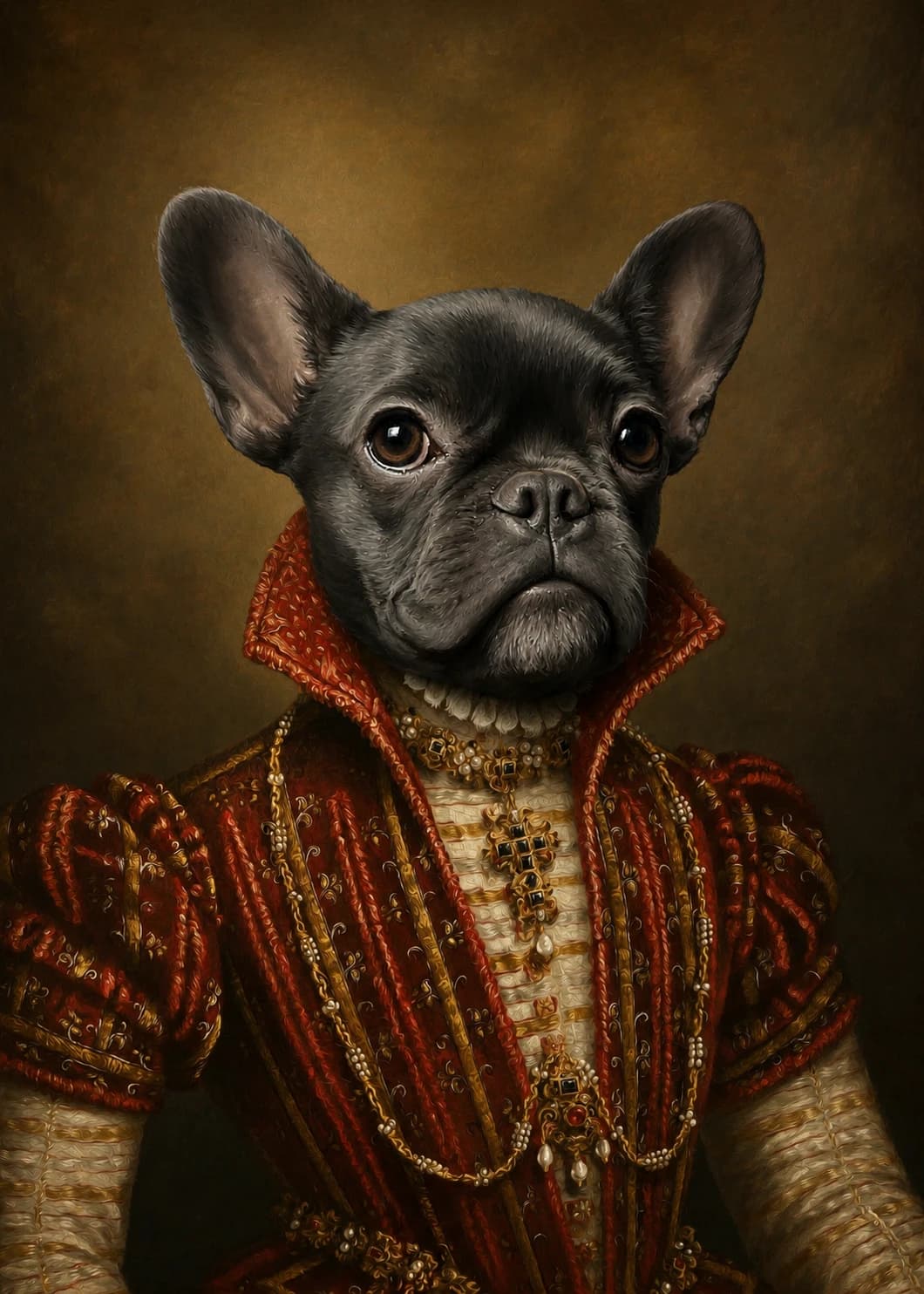 The Baroness portrait style